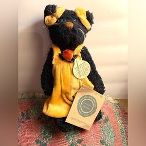 Sabrina P. Catterwall Boyds Bears 20th Anniversary Black Cat w/ Tags